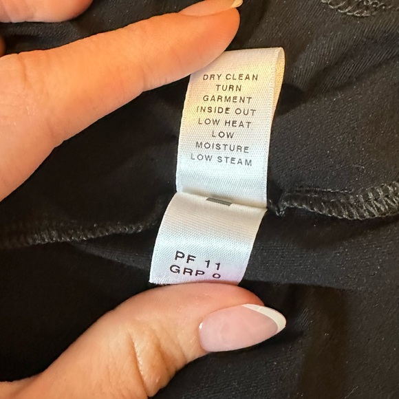 St. John Caviar | Black Long Sleeve Turtleneck Top - Picture 7 of 7